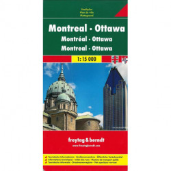 Montreal Ottawa City Map