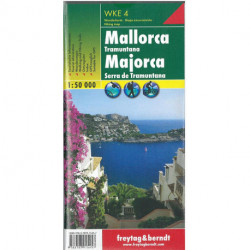 Mallorca Tramuntana Hiking Map