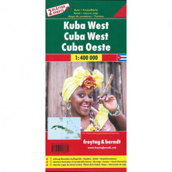 Cuba East & Cuba West Road & Leisure Map Set