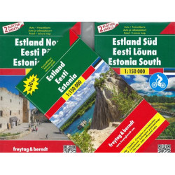 Estland - Estonia Road & Cycle Route Set