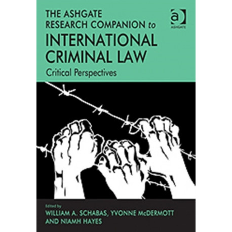 The Ashgate Research Companion to International Criminal Law: Critical Perspectives