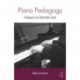 Piano Pedagogy: A Research and Information Guide