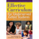 Effective Curriculum for Underserved Gifted Students: A CEC-TAG Educational Resource
