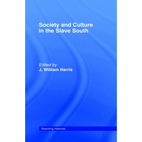 Society and Culture in the Slave South