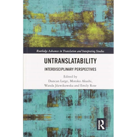 Untranslatability: Interdisciplinary Perspectives