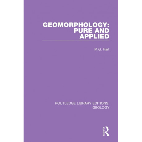 Geomorphology: Pure and Applied