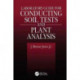 Laboratory Guide for Conducting Soil Tests and Plant Analysis