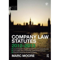 Company Law Statutes 2012-2013