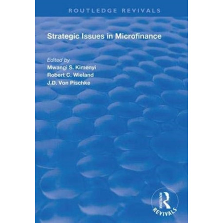 Strategic Issues in Microfinance