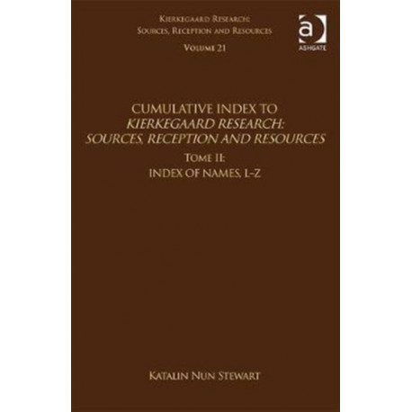 Volume 21, Tome II: Cumulative Index: Index of Names, L-Z