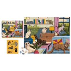 For the Love of Cats 500-Piece Puzzle
