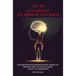 DU ER en bevidsthed i EN HJERNE I EN KROP: Lær metoder fra metakognitiv terapi og mindfulness og undgå stress, angst og depression
