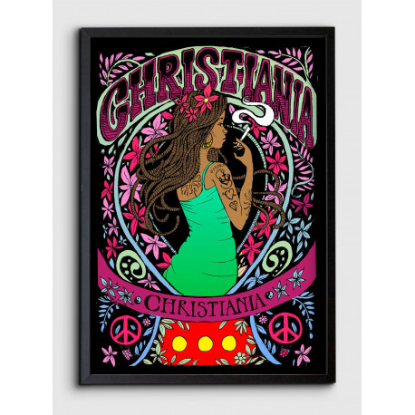 Pigen på Christiania: Kærligehed mod og beslutsomhed til en særligbydel i København