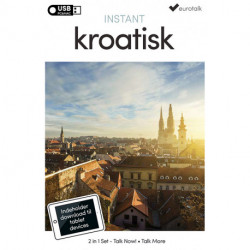 Kroatisk begynder- og parlørkursus USB & download