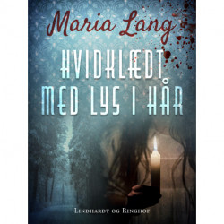 Hvidklædt med lys i hår