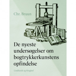De nyeste undersøgelser om bogtrykkerkunstens opfindelse