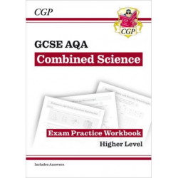 New GCSE Combined Science AQA Higher Exam Practice Workbook with CGP RevisionHub