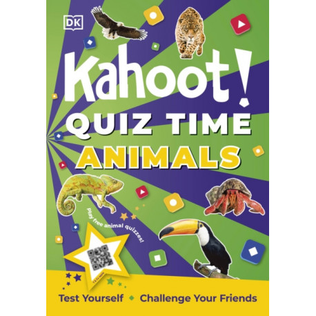 Kahoot! Quiz Time Animals: 250 Trivia Questions (with QR Codes Inside for 150 Interactive Bonus Questions) – Educational Kids Quiz Book