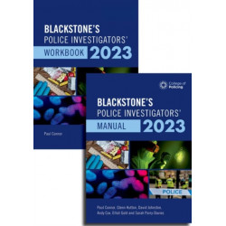 Blackstone's Police Investigators Manual and Workbook 2023