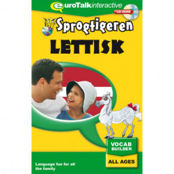Lettisk kursus for børn CD-ROM