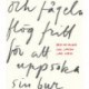 Och fågeln flög fritt för att uppsöka sin bur : Carl Larsson och Lars Lerin möts i brev och bilder: Carl Larsson och Lars Lerin möts i brev och bilder