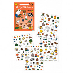 Miffy Stickers -  Bondegård: Miffy Klistermærker