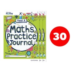 White Rose Maths Practice Journals Year 4 Workbooks: Pack of 30