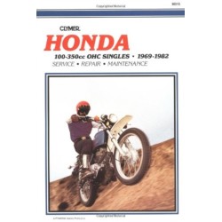 Honda 100-350cc OHC Singles Motorcycle (1969-1982) Service Repair Manual