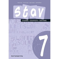 STAV 7 - Stavning, grammatik, skrivning 7. klasse: Elevens bog, 5. udgave (pakke med 5 hæfter)