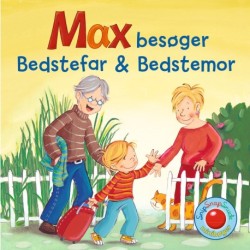 Snip Snap Snude: Max besøger Bedstefar og Bedstemor - KOLLI á 12 stk. - pris pr. stk. ca. kr. 14,95: Snip Snap Snude