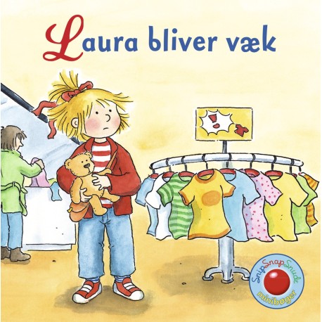 Snip Snap Snude: Laura bliver væk - KOLLI á 12 stk. - pris pr. stk. ca. kr. 14,95: Snip Snap Snude