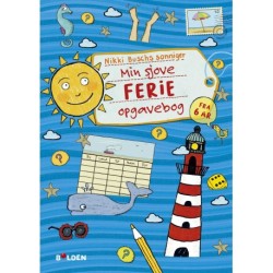 Min sjove ferie-opgavebog - fra 6 år