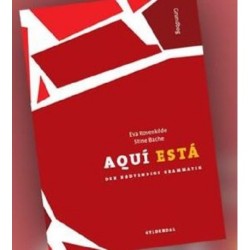 Aquí está: Den nødvendige grammatik. Grundbog