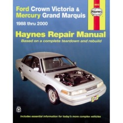 Ford Crown Victoria & Mercury Grand Marquis (1988-2011) (Covers all fuel-injected models) Haynes Repair Manual (USA): 1988-2011