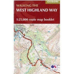 West Highland Way Map Booklet: 1:25,000 OS Route Mapping