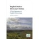 English Dialect Dictionary Online: A New Departure in English Dialectology