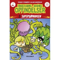 Bastians skøre opfindelser -2: Supergødningen (LYT & LÆS)