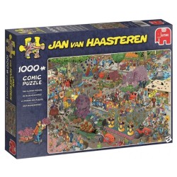 Jan Van Haasteren Puslespil Blomsterparade 1000 Brikker