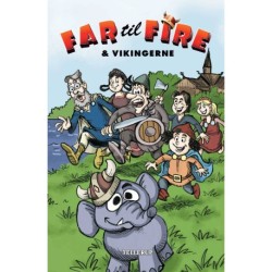 Far til fire -3: Far til fire og vikingerne (LYT & LÆS)