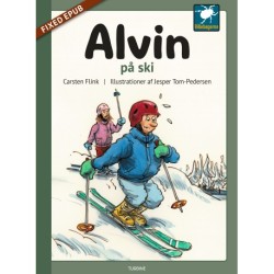 Alvin på ski