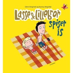 Lasse og Lillebror spiser is