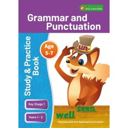 KS1 Grammar & Punctuation Study and Practice Book for Ages 5-7 (Years 1 - 2) Perfect for learning at home or use in the classroom