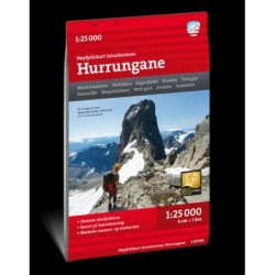 Jotunheimen : Hurrungane 1:25 000