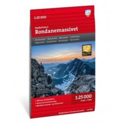 Rondanemassivet 1:25 000