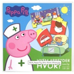 Gurli Gris - Firkantede Spil - Hvem Arbejder Hvor: Gurli Gris