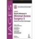 IAGES Recent Advances in Minimal Access Surgery - 3: Robotic & Innovative Technologies