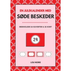 En julekalender med søde beskeder