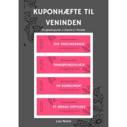 Kuponhæfte til veninden