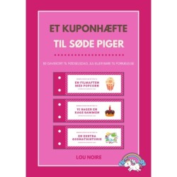Et kuponhæfte til søde piger: 30 gavekort til fødselsdag, jul eller bare til forkælelse