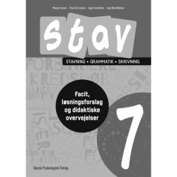 Stav 7 – Facit, løsningsforslag og didaktiske overvejelser: 6. udgave